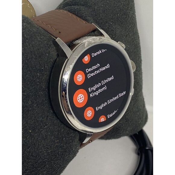 Fossil Gen 4 Authentic Digital Dial Smart Watch Custom Band FTW6017 AB529 - Picture 3 of 10